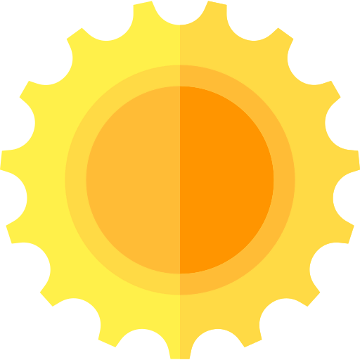 Sun icon