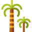 Palm tree icon 64x64