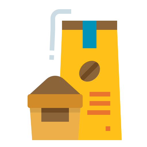 Coffee pack icon