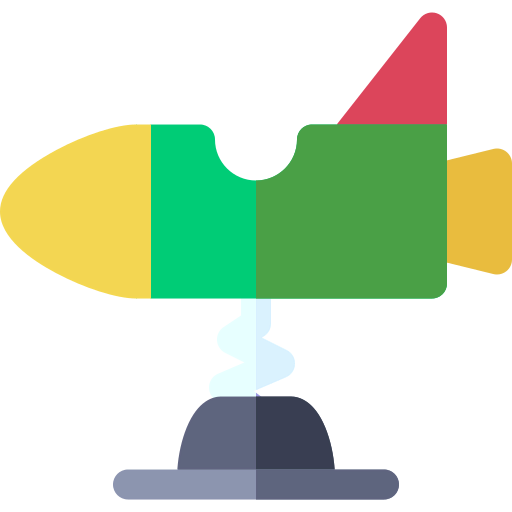 Spring swing rocket Symbol