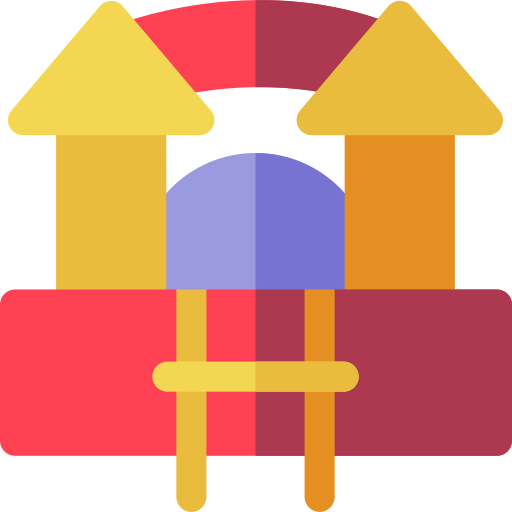 Inflatable castle icon