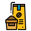 Coffee pack icon 64x64