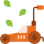 Lawn mower icon 64x64