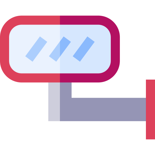 Side mirror icon