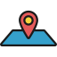 Pin map icon 64x64
