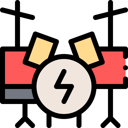 Drum set icon