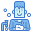 Hand washing icon 64x64