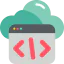 Cloud coding biểu tượng 64x64