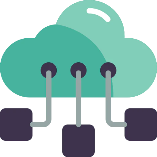 Cloud connection icon