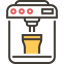 Coffee machine icon 64x64
