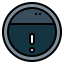 Cleaning robot icon 64x64