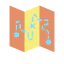 Map travel icon 64x64