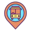 Bus stop icon 64x64