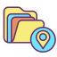 Files and folders icon 64x64