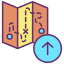 Map travel icon 64x64