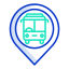 Bus stop icon 64x64