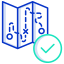 Map travel icon 64x64
