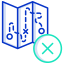 Map travel icon 64x64