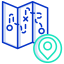Map travel icon 64x64
