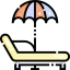 Sunbed icon 64x64