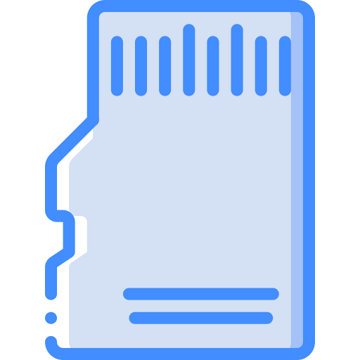 Micro sd card icon