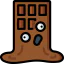 Melting chocolate icon 64x64