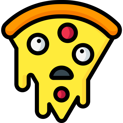 Pizza slice icon