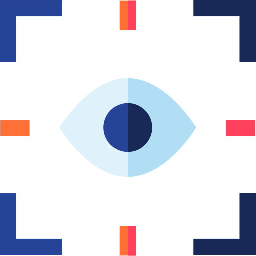 Eye scanner icon