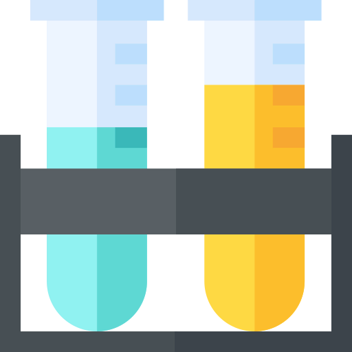 Test tubes icon