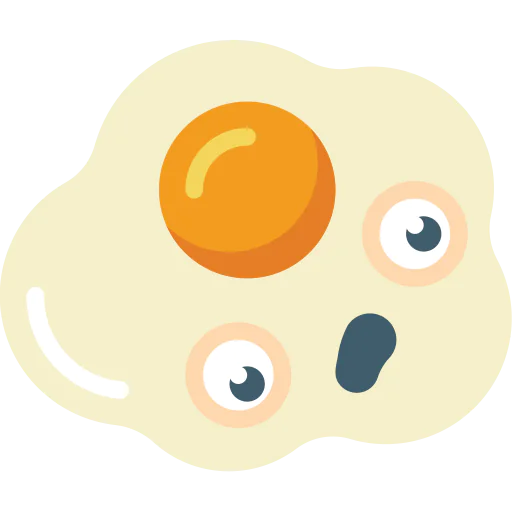 Fried egg icon