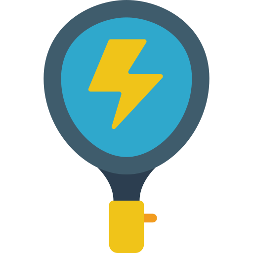 Electric bat icon