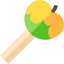 Caramelized apple icon 64x64