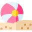 Beach ball icon 64x64