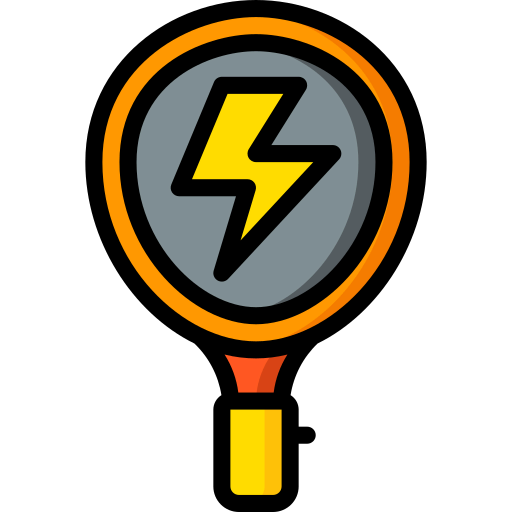 Electric bat icon