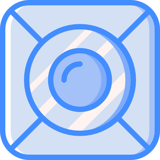 Camera lens icon