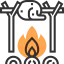 Roast chicken icon 64x64