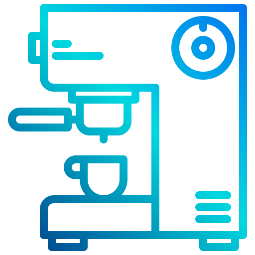Coffee machine icon