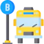 Bus stop icon 64x64