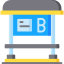 Bus stop icon 64x64