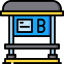 Bus stop icon 64x64