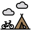 Camping icon 64x64