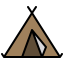 Tent icon 64x64