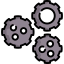 Gears icon 64x64