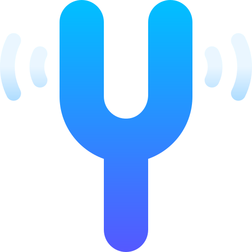 Tuning fork icon