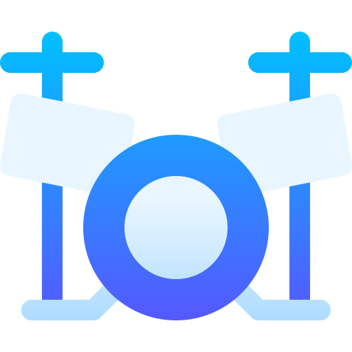 Drum set icon