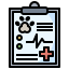 Medical report icon 64x64