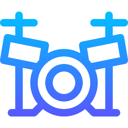 Drum set icon