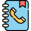 Phone book icon 64x64