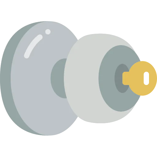 Door lock icon