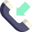 Incoming call icon 64x64